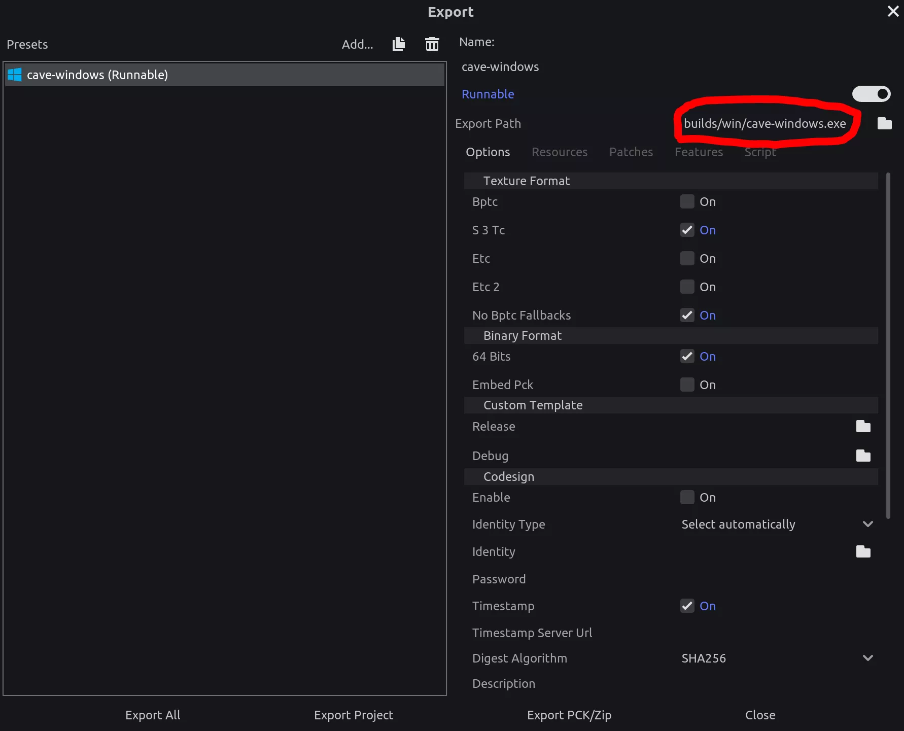 godot-export