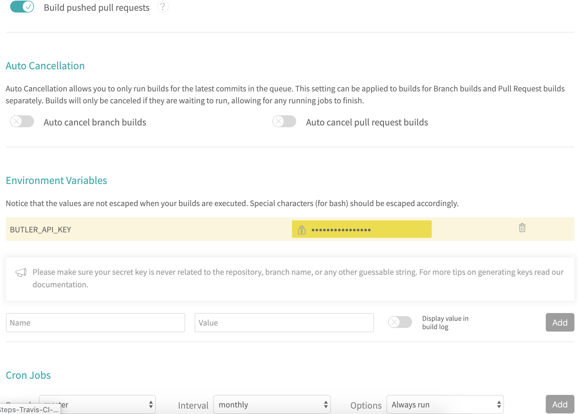 travis-ci-add-butler-api-key